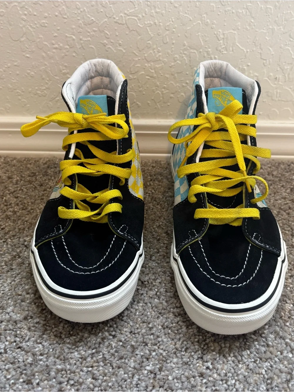Vans The Simpsons Family Portrait Checkerboard High-Tops